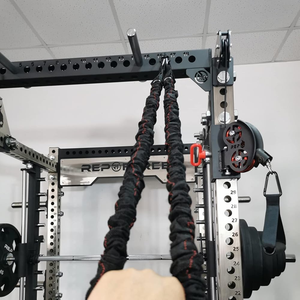 Accesorios de jaula de potencia, accesorios para rack, equipo de gimnasio en casa resistente para jaulas de potencia de tubo con agujero, se adapta perfectamente