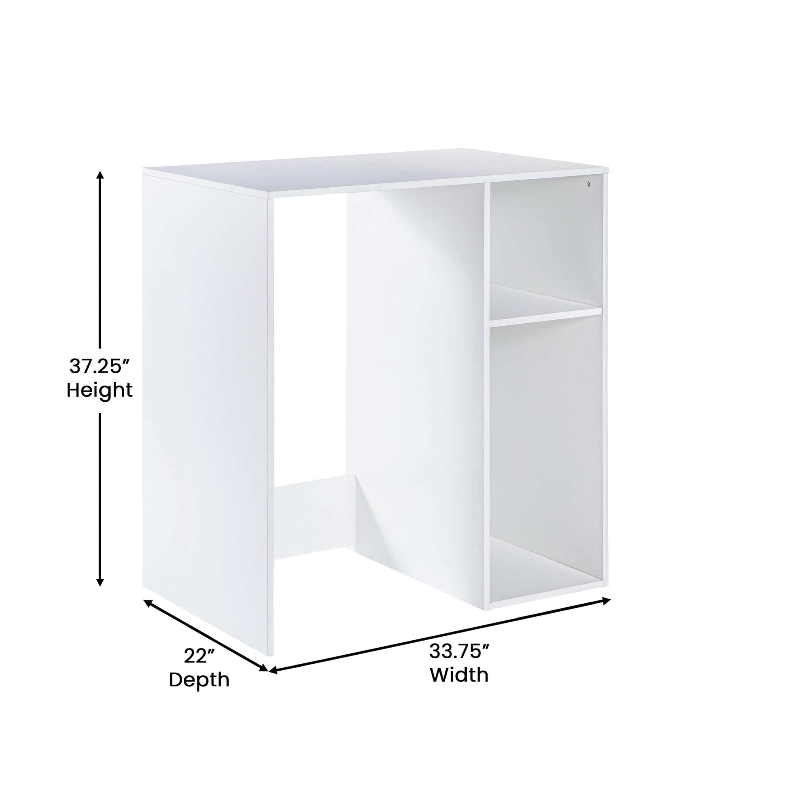 Amazon.com: EMMA + OLIVER Freesia Mini Fridge Over Shelf with