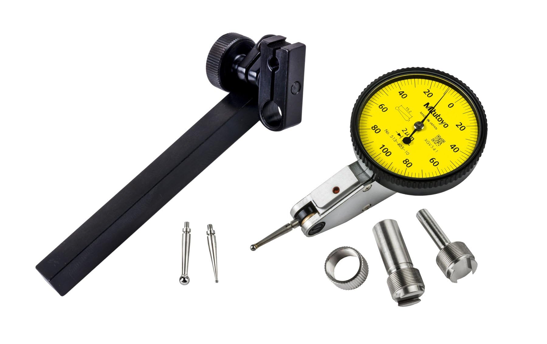 Mitutoyo 513-405-10T Dial Test Indicator, Horizontal Type
