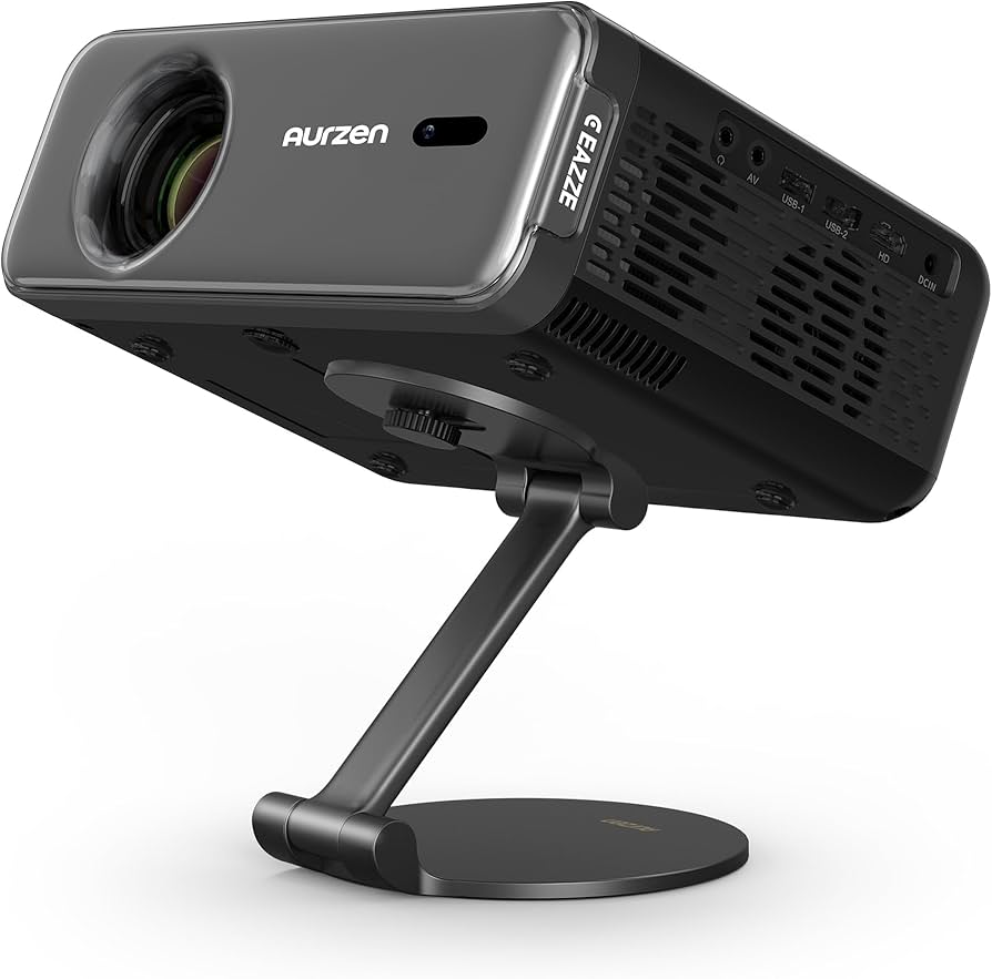 Amazon.com: Aurzen EAZZE D1 Pro Smart Projector with Foldable