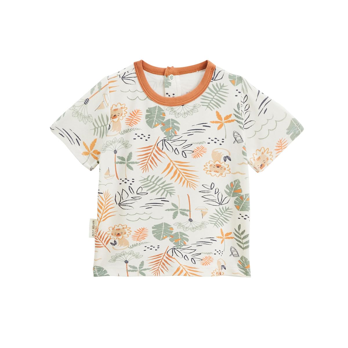 Petit Béguin - Ensemble salopette bébé et t-shirt en éponge Mio