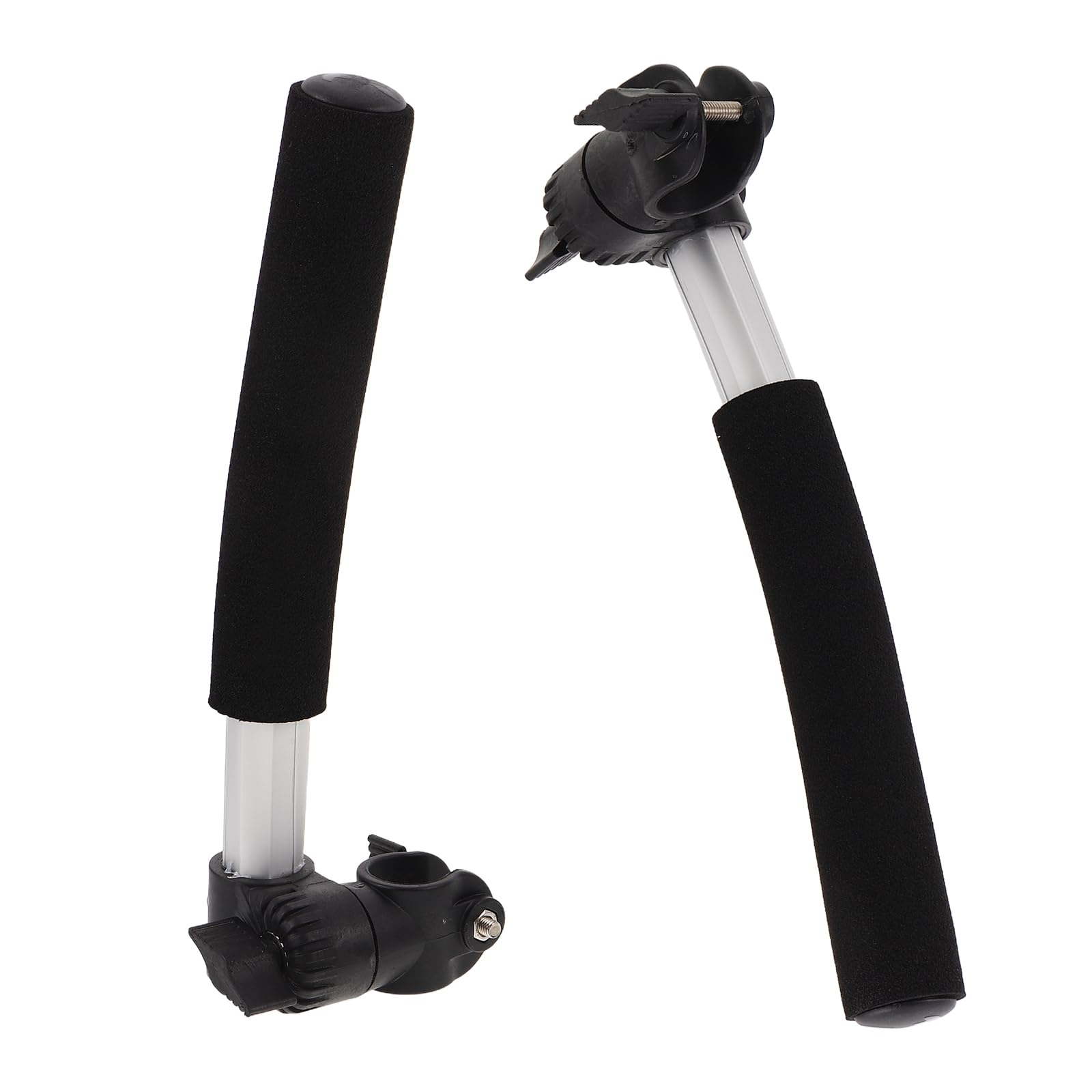 Extensor de Mango para Silla de Ruedas 27 Cm, 1 Par de Asas Extensibles Ajustables, Accesorio de Repuesto Seguro para Usuarios Mayores y Cuidadores en Movilidad Diaria