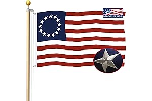 Embroidered Betsy Ross American US Flag 3x5 Outdoor 13 Star Colonies Flag