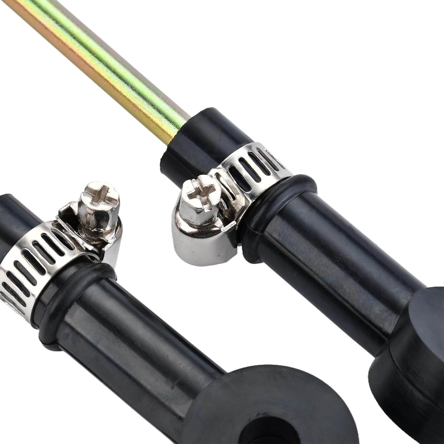48100225 Height Control Valve Linkage Kit for Semi Truck (2pcs) | Replace for Haldex/Neway-SRK168/Meritor-R307852, 13-1/2" to 19-1/2"Adjustable Height Linkage, Compatible with Heavy Trucks