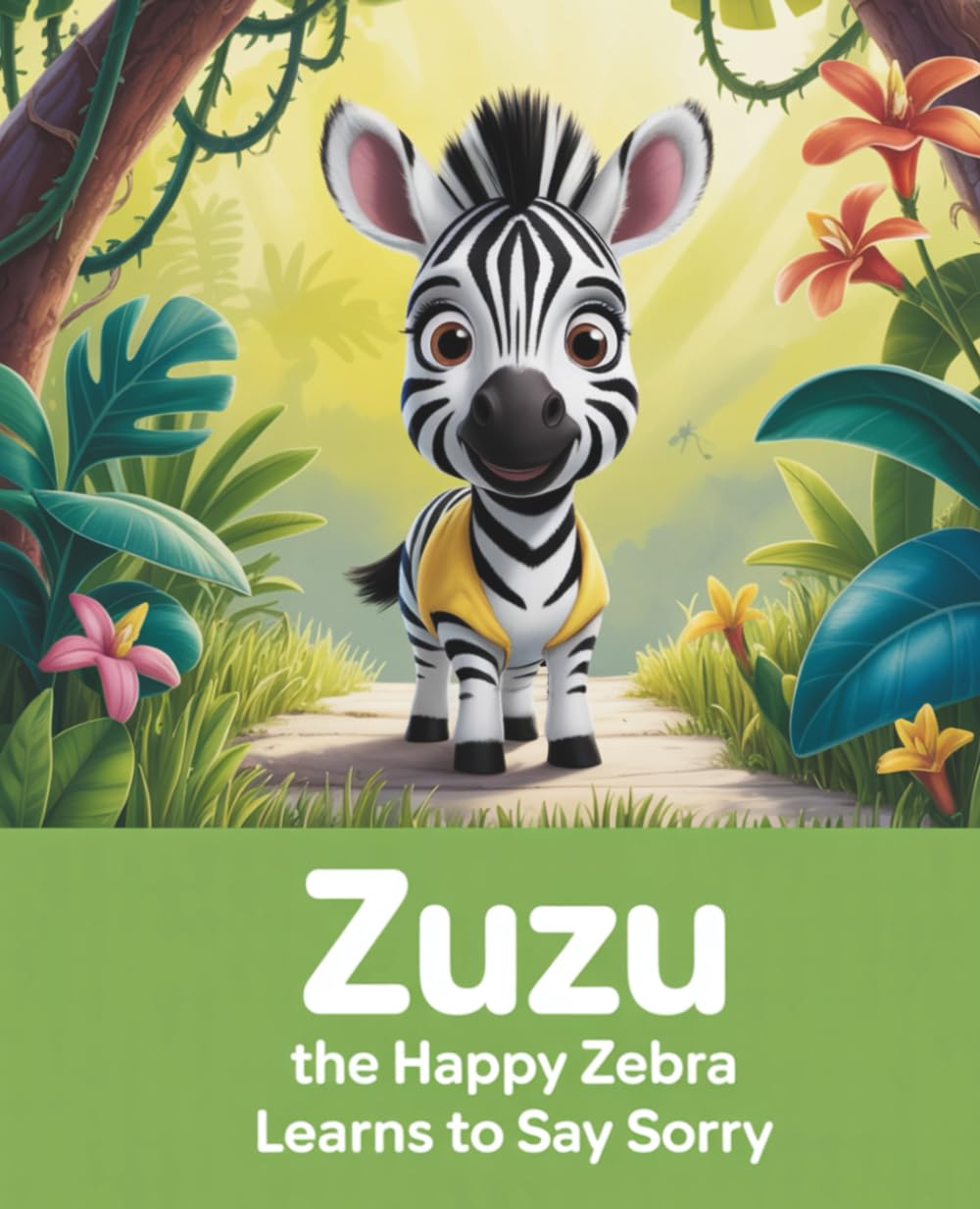Zuzu the Happy Zebra Learns to Say Sorry: A Heartwarming Story About Kindness and Saying “I’m Sorry”