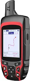 GPS portátil A6 para caminhadas, suporte multi-GNSS, navegador GPS leve e robusto, à prova d'água, GPS portátil para acampamento e mochilão