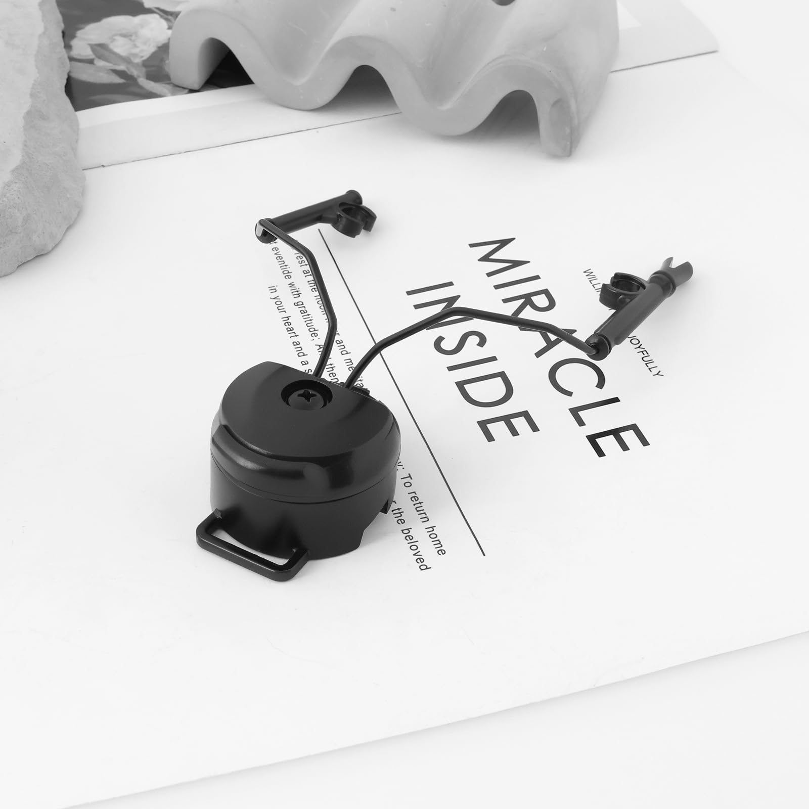 OTOTEC Adaptateurs de rail de casque tactique, compatibles avec le casque Peltor Comtac, ajustement sûr pour les casques des séries FAST/ACH/MICH, 1 paire
