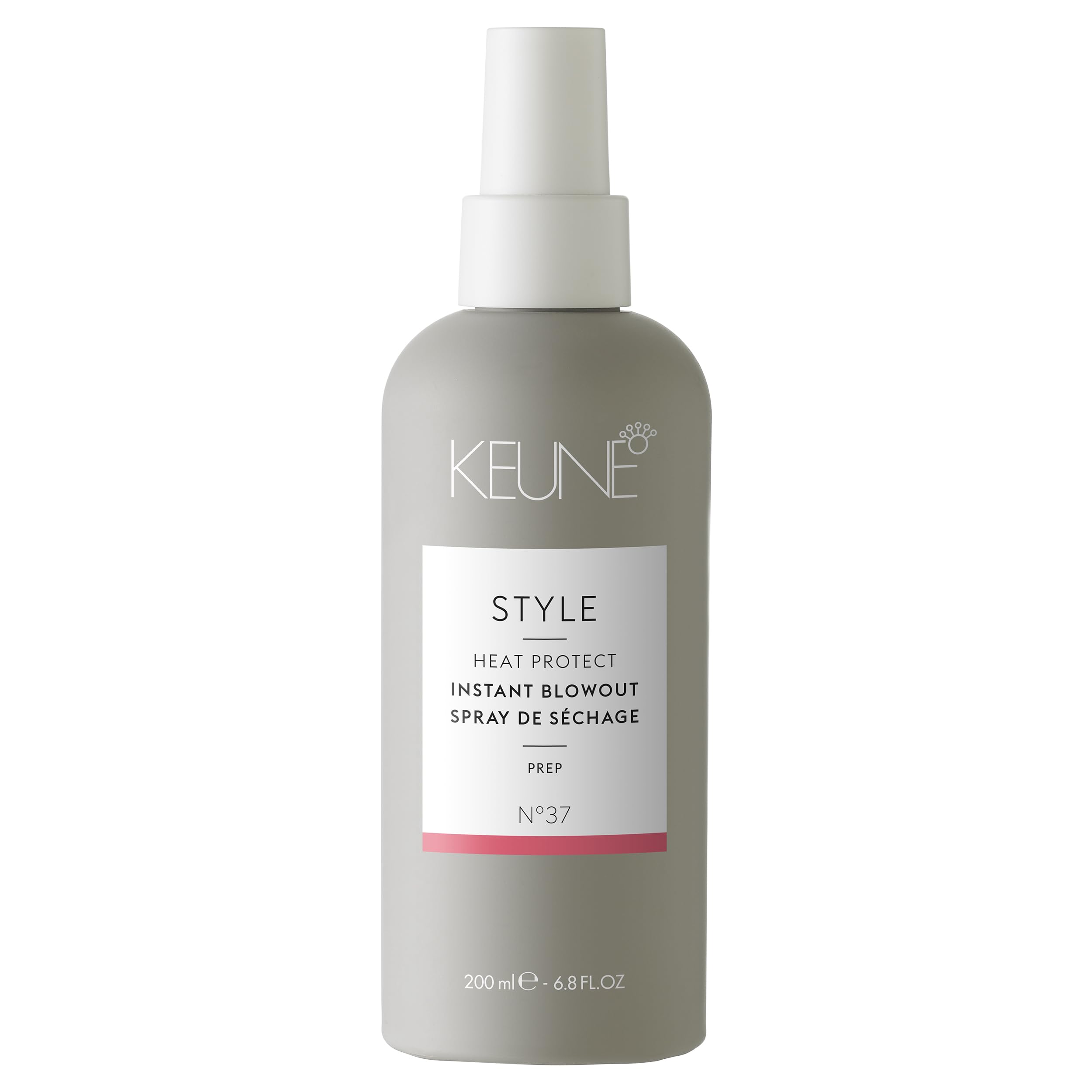 KEUNEStyle Instant Blowout Spray, Heat Protectant & Blow-Dry Speed Enhancer for All Hair Types, 6.8 Fl Oz
