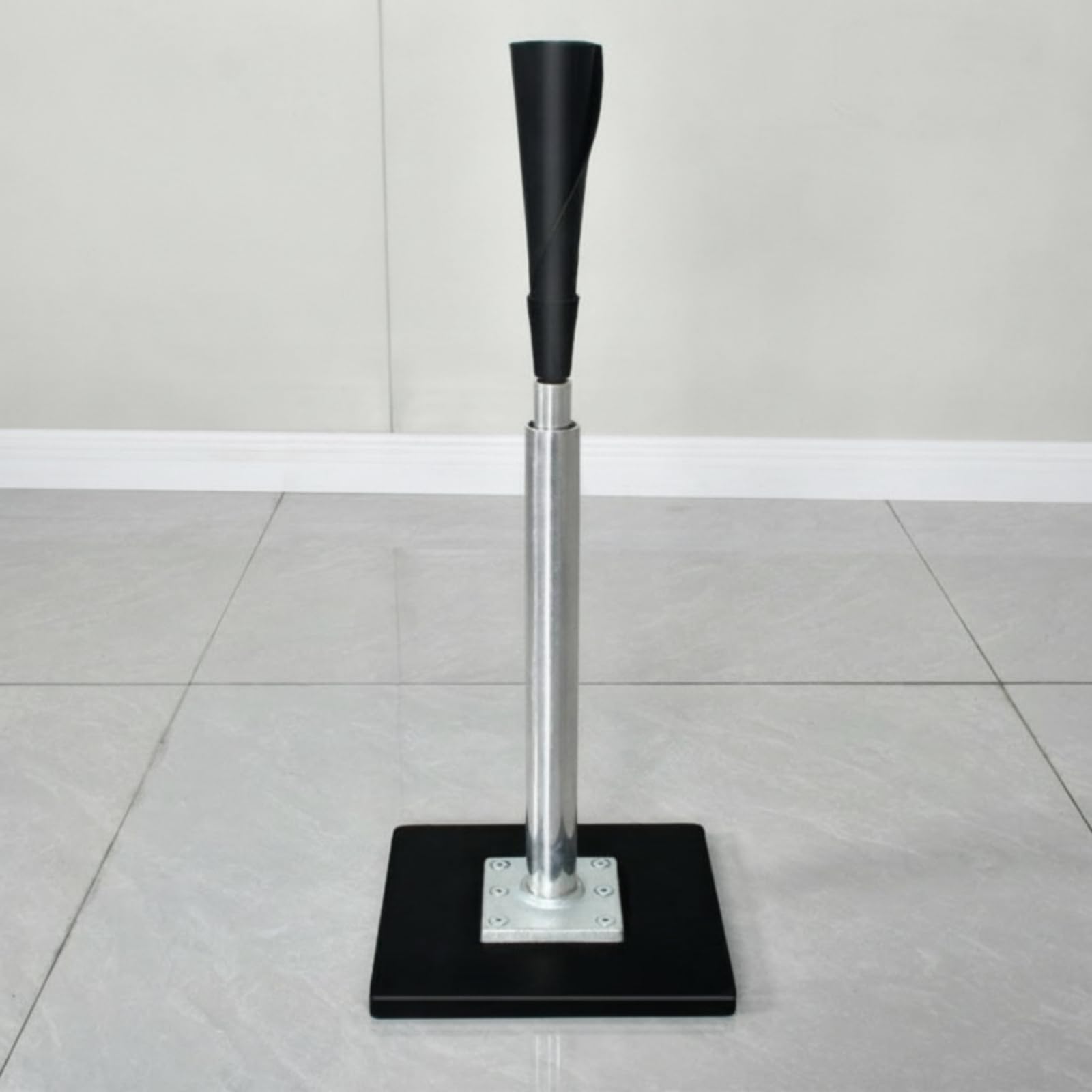 Soporte de Entrenamiento de Béisbol tee de Bateo tee de Golpeo Estructura Metálica Estable Amortiguación de Impactos Ligero y Transportable Adecuado