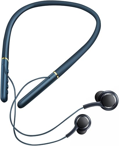 Miniatura 9 de Auriculares Bluetooth deportivos 2023 V5.2 Auriculares inalámbricos Bluetooth con banda para el cuello, 48 horas de tiempo de reproducción continua,