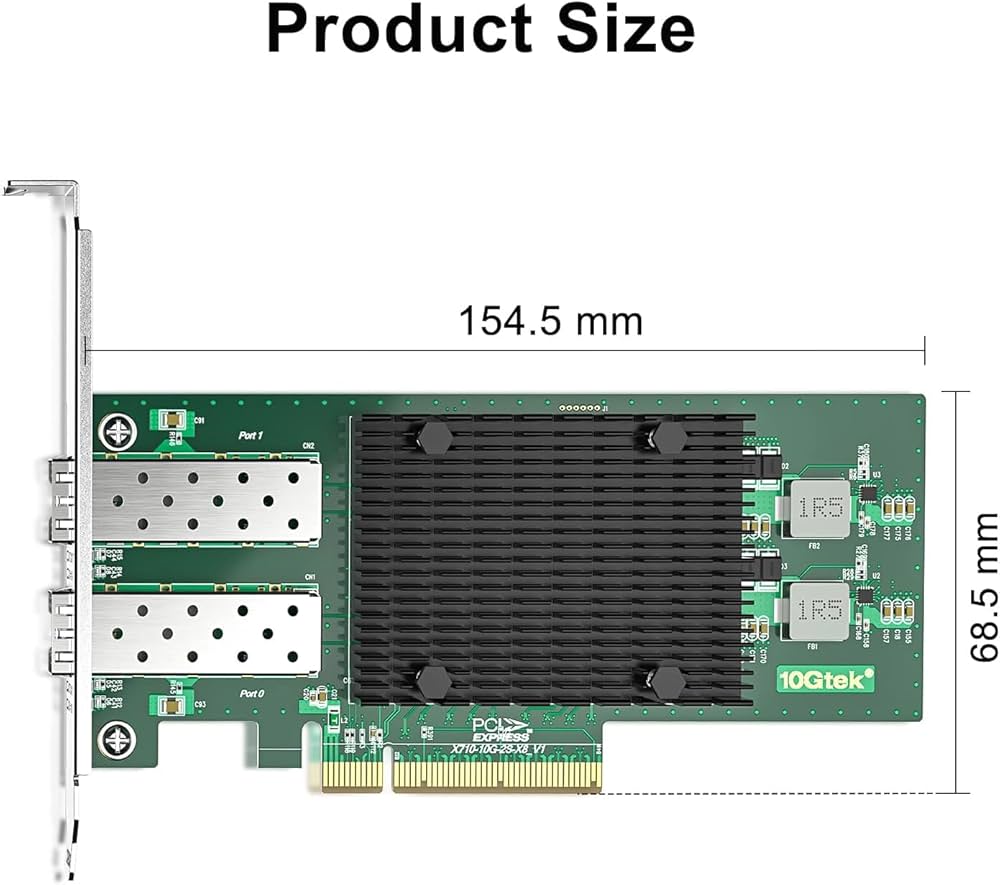 拡張カード Intel X710-DA2 SFP+ 10GbE Amazon.com: 10Gb PCI-E Network Card, Dual SFP+ Port,with