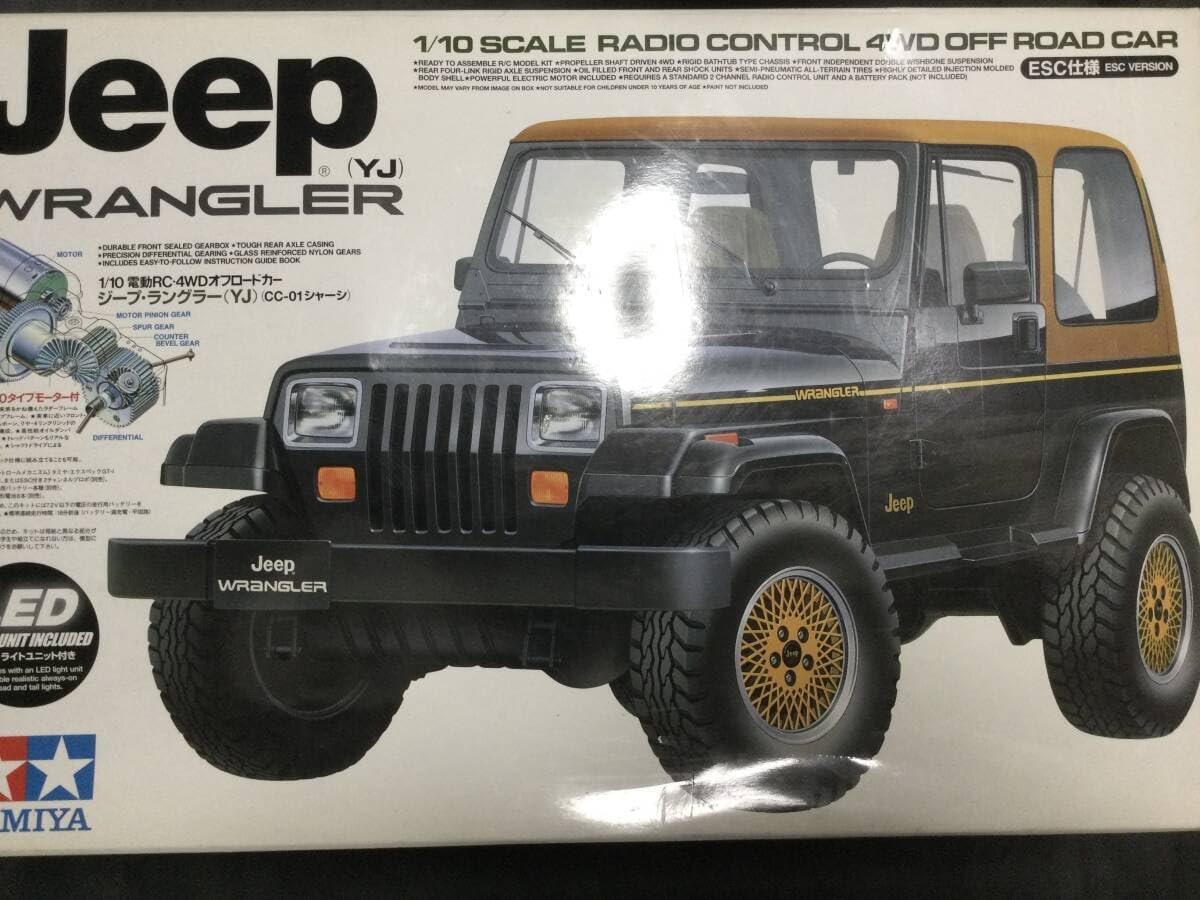 新品 タミヤ 1/10 ジープ ラングラー YJ ボディ スペアボディ 新品