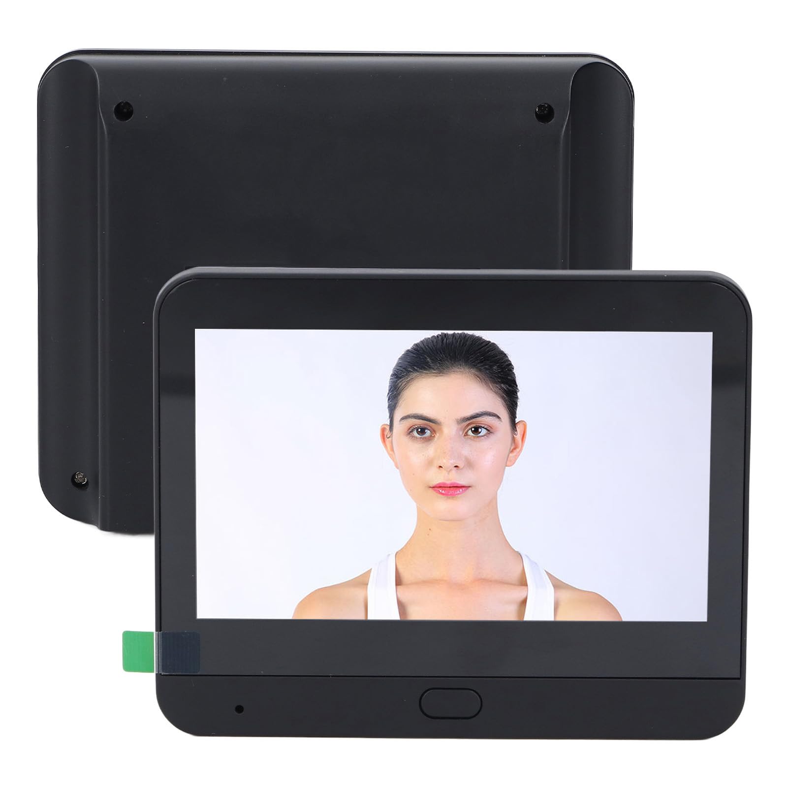 Fockety Visor de Puerta Digital, Cámara de Mirilla de Puerta Inteligente WiFi 1080P HD, con Pantalla LCD de 4,3 Pulgadas, Visión Nocturna, Detección de Movimiento, Gran Angular de 120°