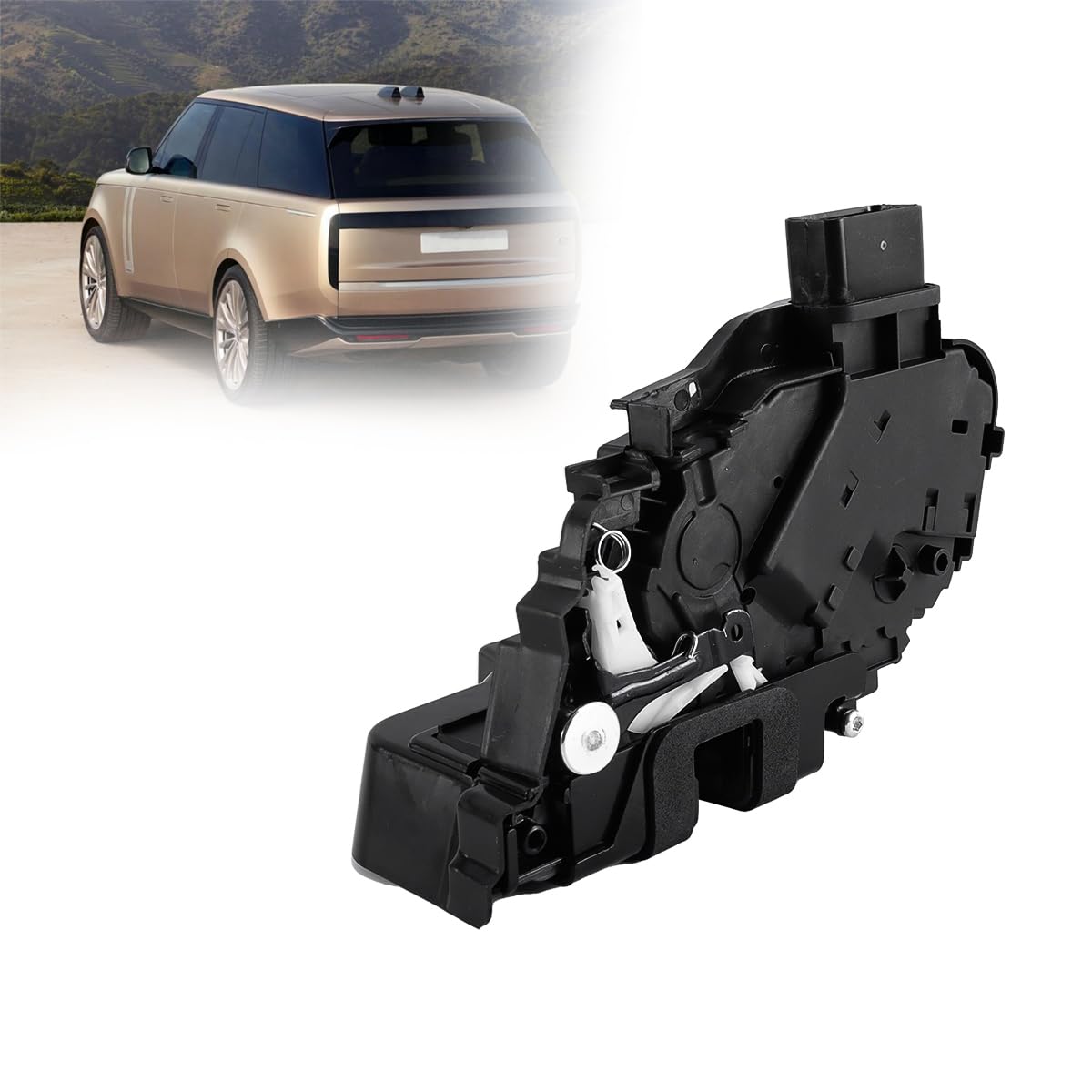 Alide LR011275 Siłownik zamka przednich prawych drzwi do Land Rover Range Sport Evoque LR091524 FQJ500460 6W8A-21812-AD Zatrzask zamka drzwi