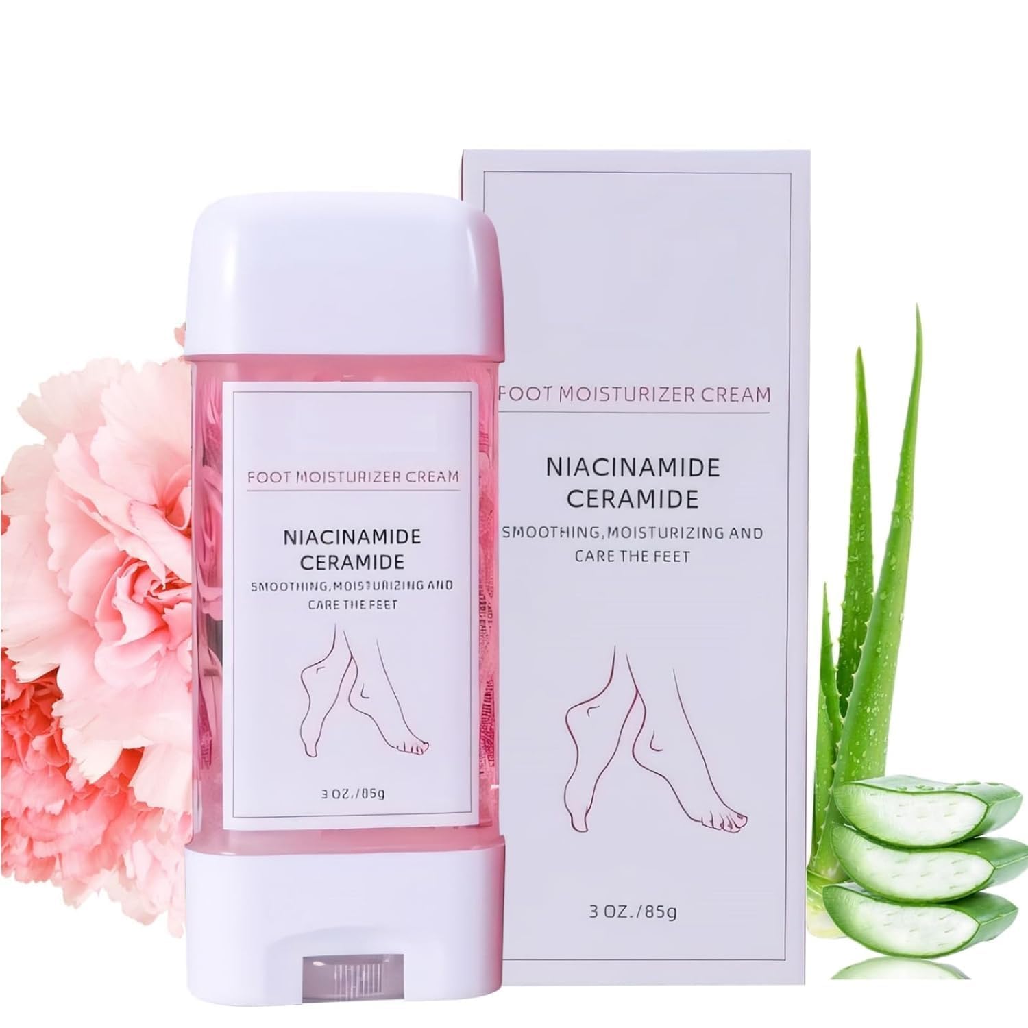 Foot Moisturizing Cream – Daily Hydrating Foot Care Cream for Heels & Feet, Lightweight Skin Moisturizer for Soft & Smooth Skin Feel,(3 oz)-picture-43