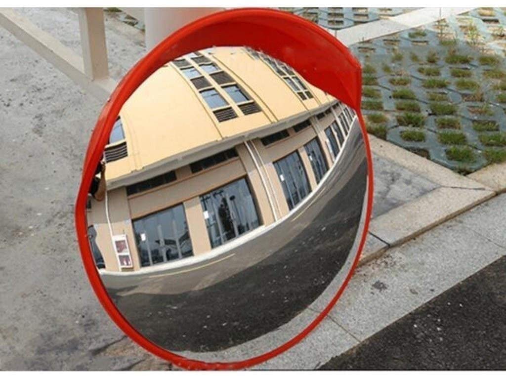 Specchio panoramico a Parete Specchio per Angolo cieco Specchio sferico Portatile Specchio di Sicurezza per Porta dell'appartamento Specchio per Traffico (45 cm)