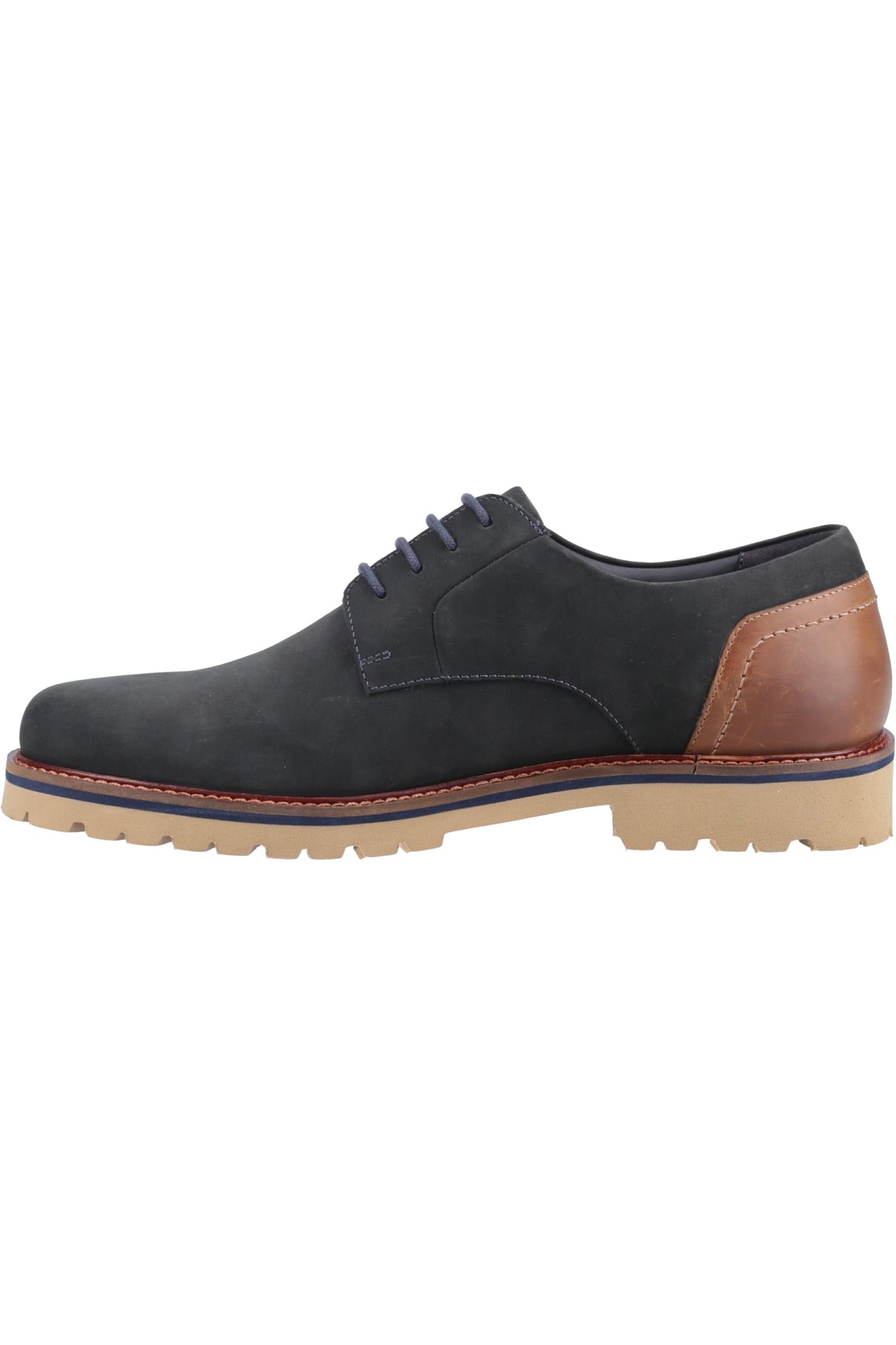 Hush Puppies Men's Marcus Lace Shoe, Navy, 7 UK