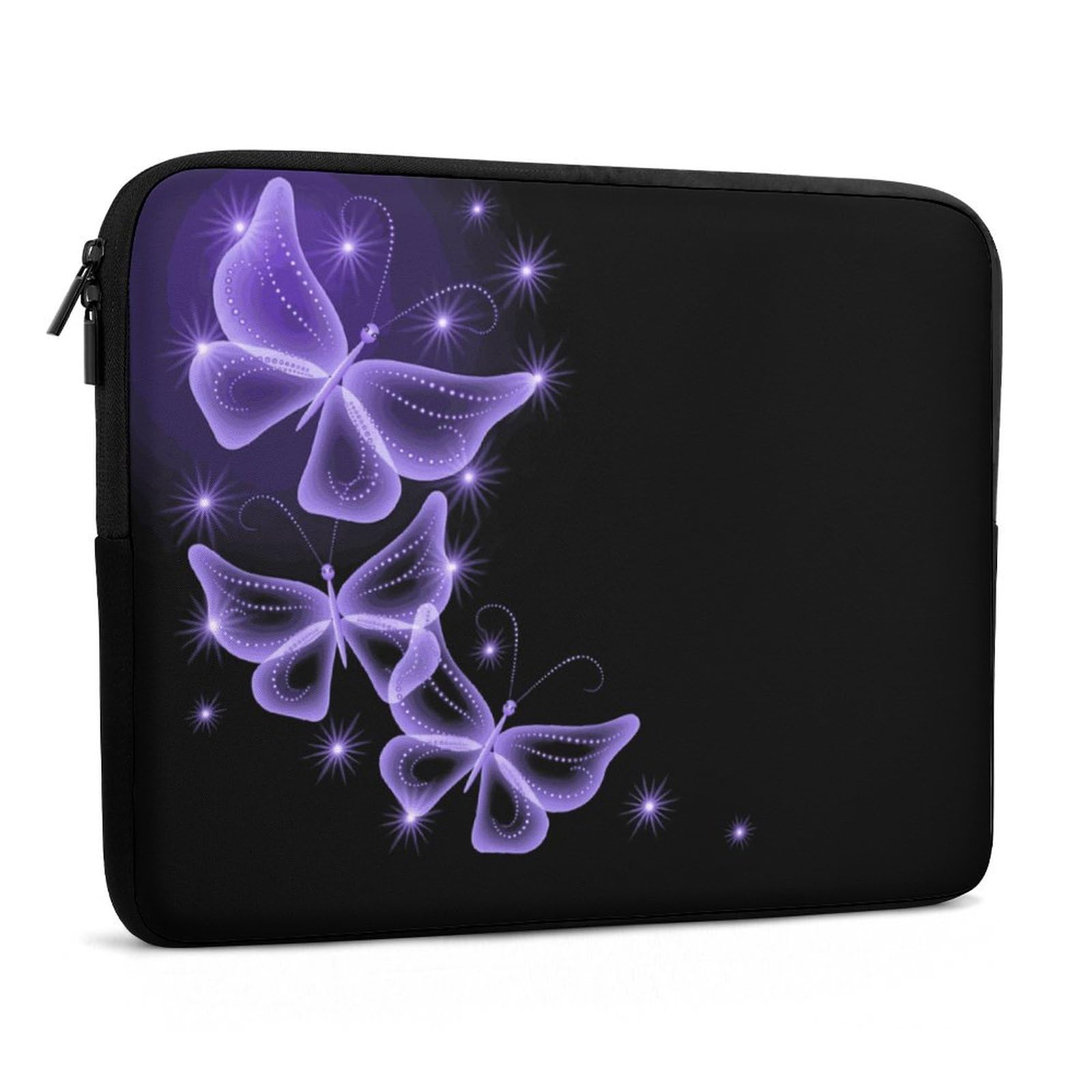 Amazon.co.jp: ノートPCケース 紫の蝶 ノートパソコンスリーブ