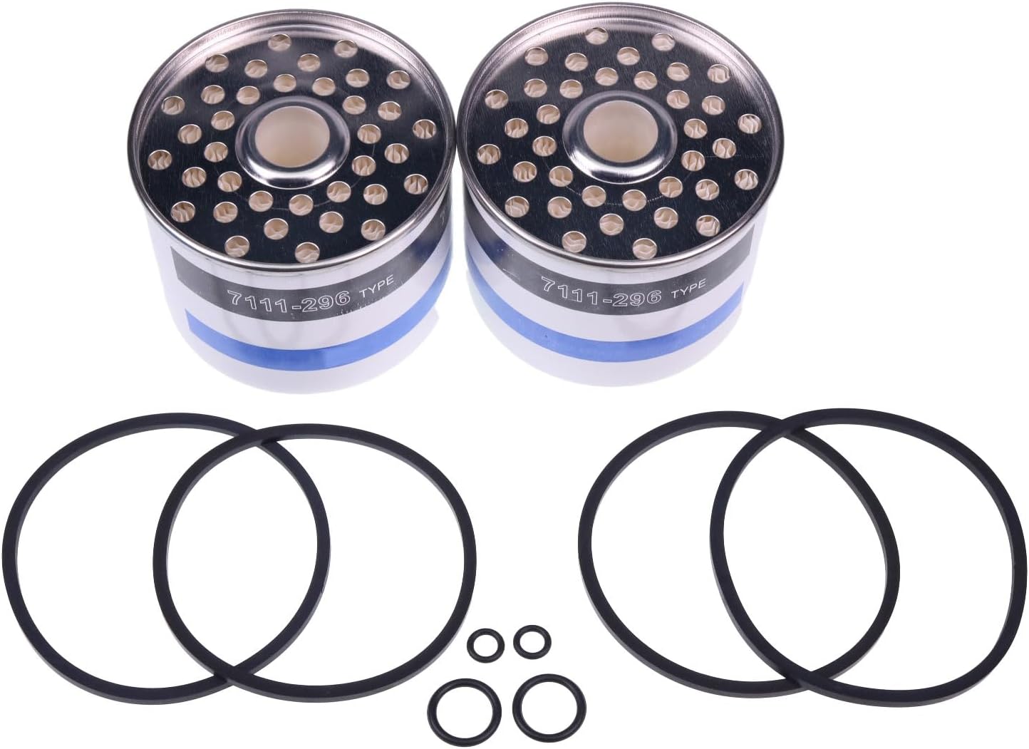 IEQFUE 2PCS Fuel Filter EDPN9N074AA Compatible with Ford 2000 3000 4000 5000 7000 2600 3600 4600+