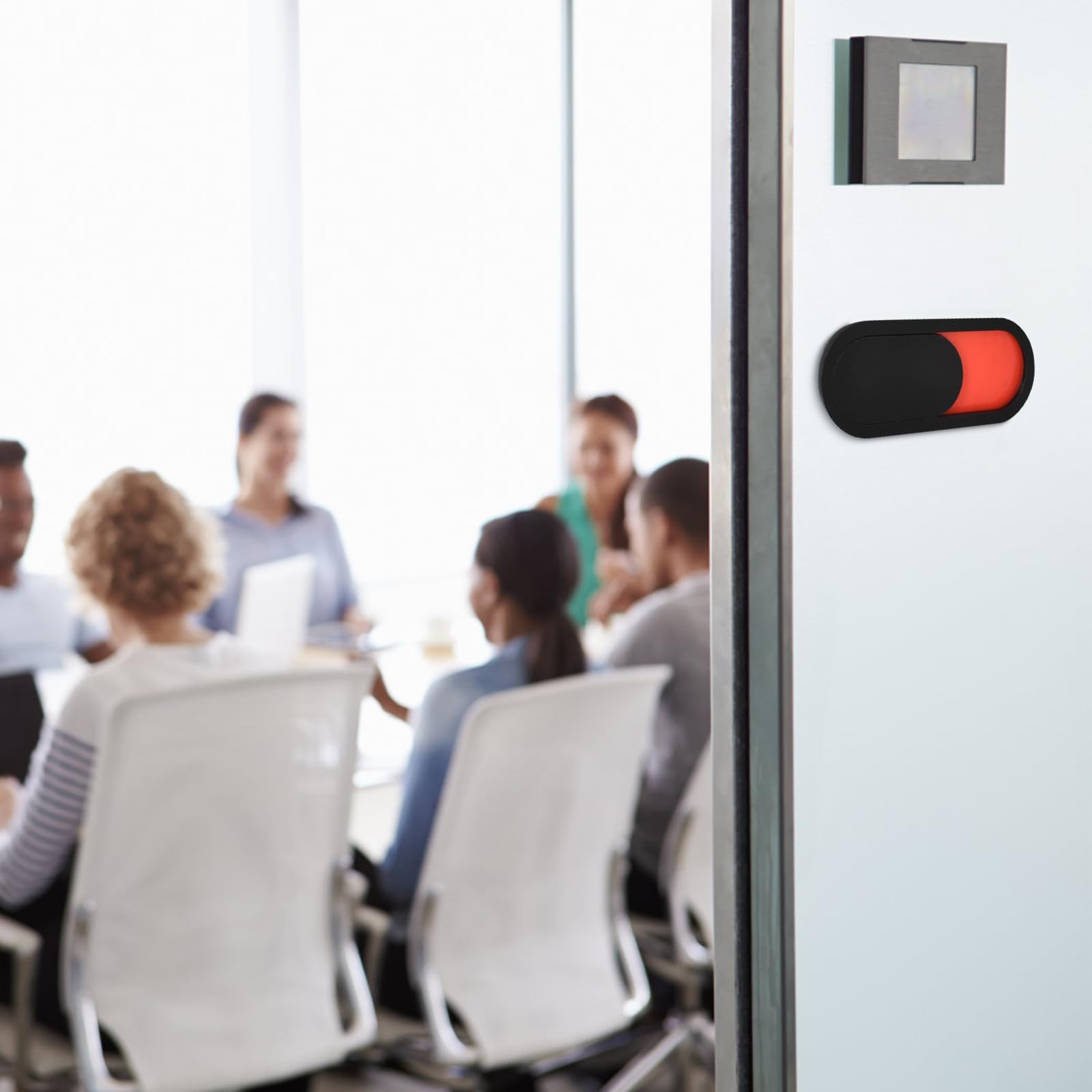VILLCASE 3pezzi Scorrevole Per e Conferenze Indicatore Privacy e Facile