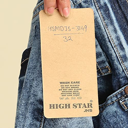 Image of HIGH STAR Men's Regular Fit Jeans