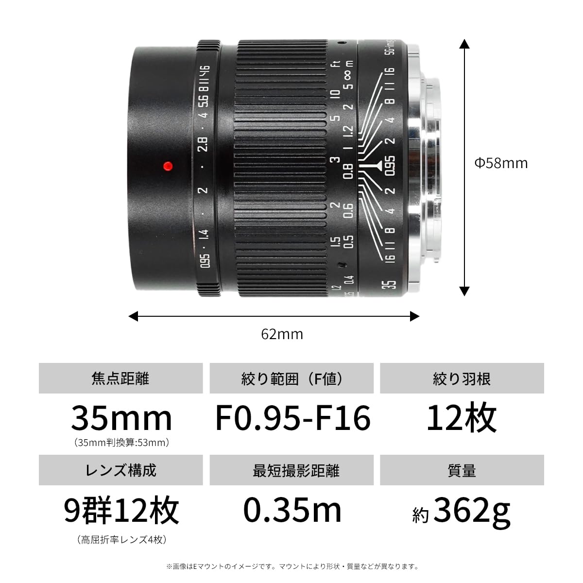 SG-Image 35mm f/1.2 Xマウント用 Amazon.co.jp: SG-image 35mm F1.2 Xマウント ブラック【2年保証