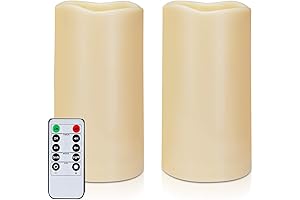 Waterproof amagic Candles: Illuminate Your Outdoor Space with Flickering LED Ambiance