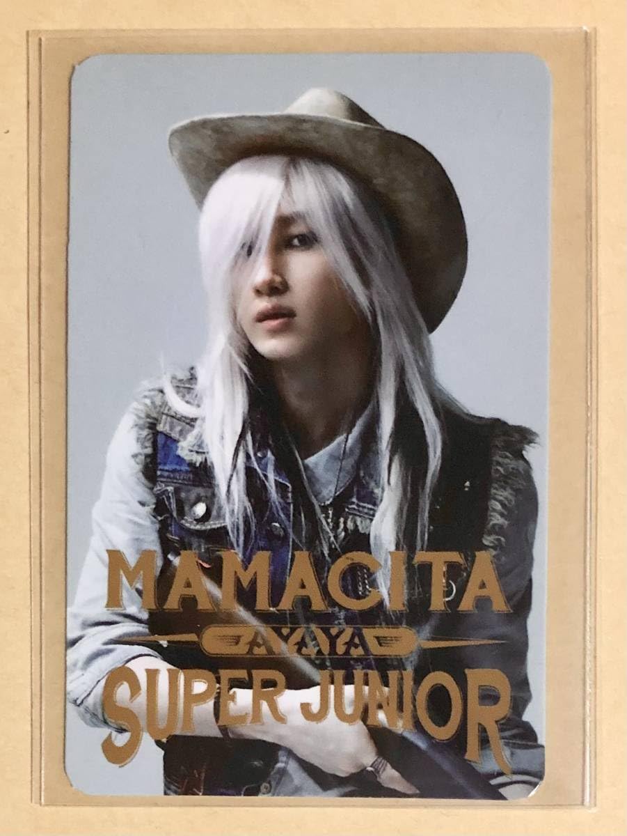 Amazon.co.jp: SUPER JUNIOR ウニョク ヒョク EUNHYUK MAMACITA