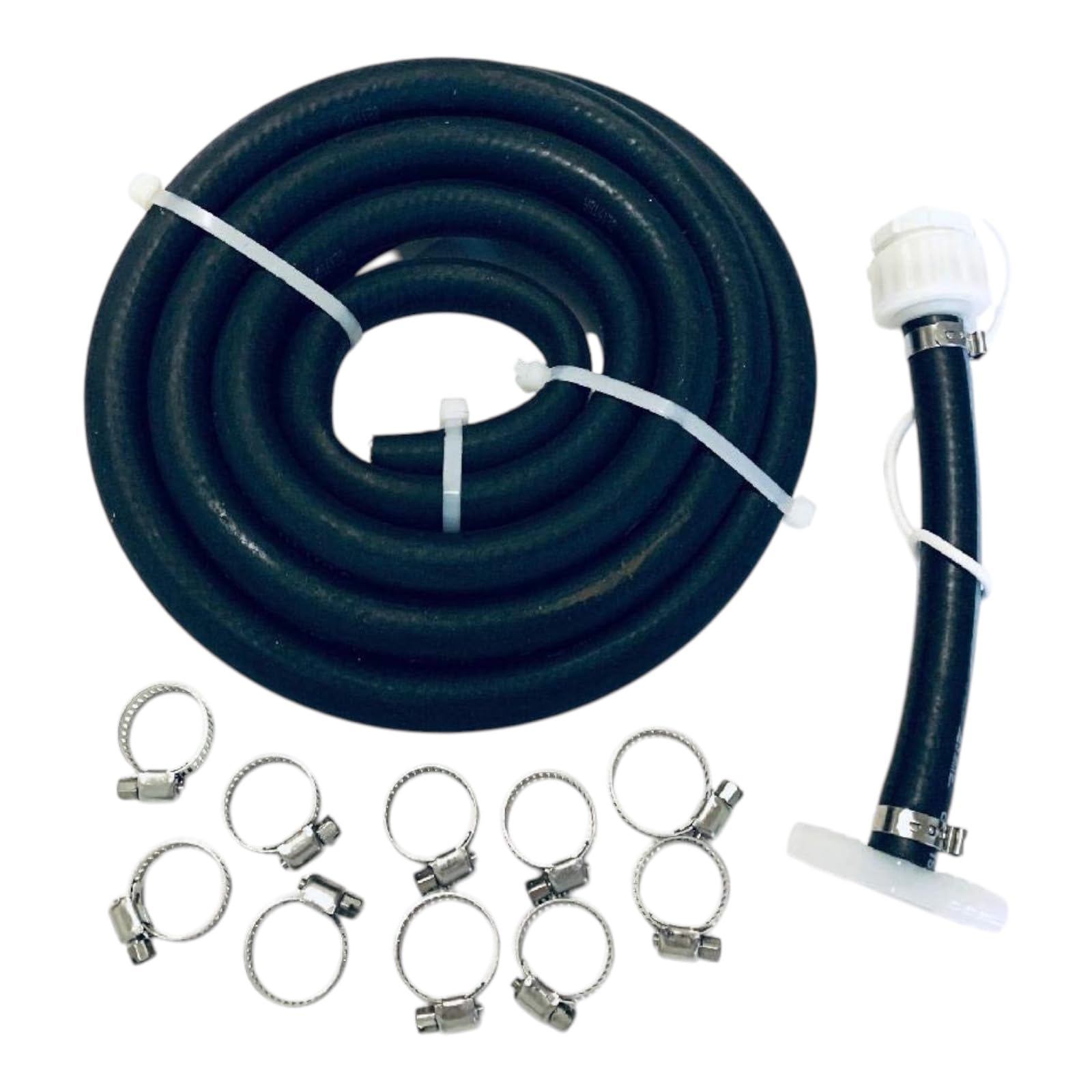 JLP Compatible With Superjet Waverunner Raider Jetski 440 550 650 750 800 STX ZXI STX Flush Kit & Water Line Kit Jet Ski 3/8 Hose Kit Black