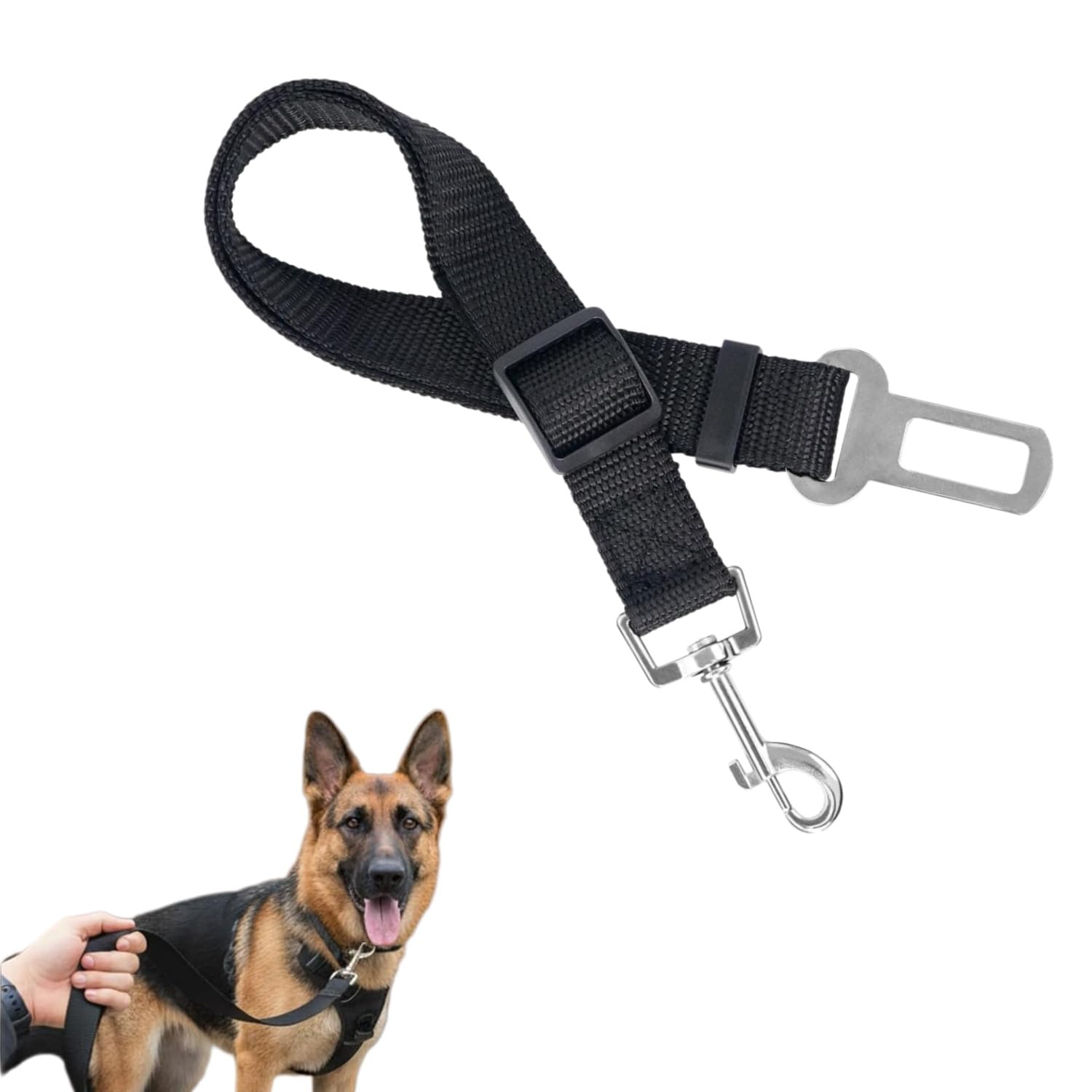 Safety Belt for Dogs, Universal Belt for Pets and Cats, Adjustable Safety Belt, Universal for Transporting Pets,