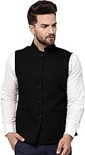 Vastraa Fusion Men's Export-Quality Indian Traditional Nehru Jacket/Waistcoat