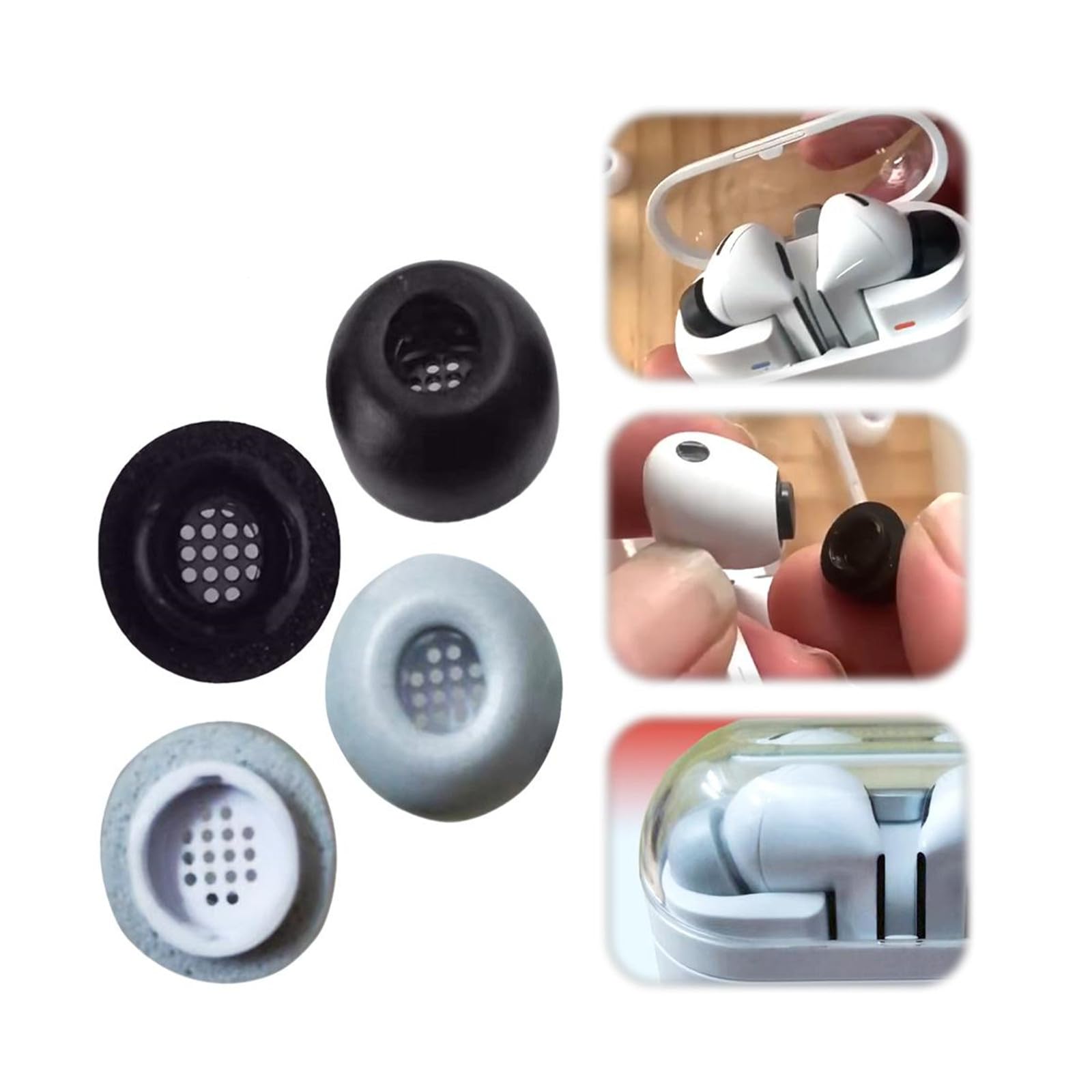 Galaxy buds3 Pro 専用ケース イヤピ付 Galaxy Buds3ケース Buds3 Pro 対応ケース カラビナ付