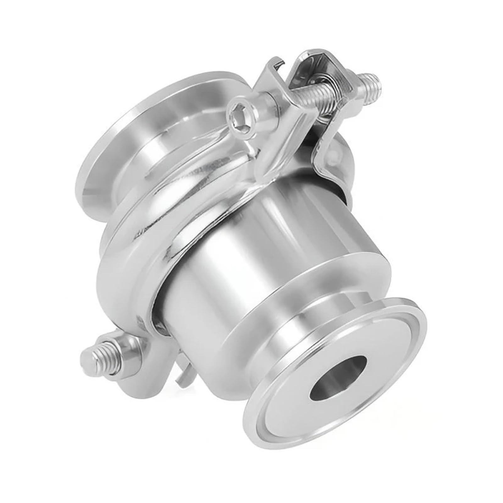 Valvola di ritegno Tri Clamp da 3/4'' 1'' 1,5'' 2'' Flusso unidirezionale Acciaio inossidabile SS304/316L Flusso unidirezionale verticale sanitario(OD19mm Ferrule 50.5,SUS 316L)