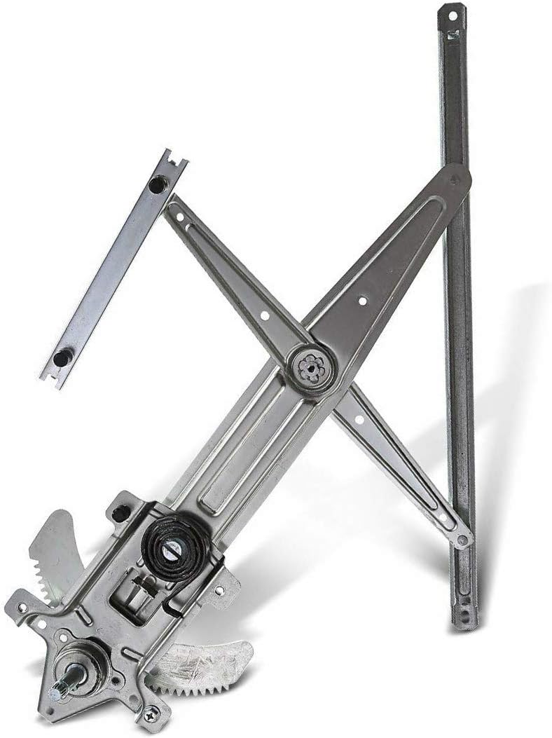 YHTAUTO Front Driver Side Window Regulator without Motor for Chevy Colorado 2004-2012 & GMC Canyon 2004-2012 & Isuzu i-280 i-350 2006, i-290 i-370 2007-2008, Manual