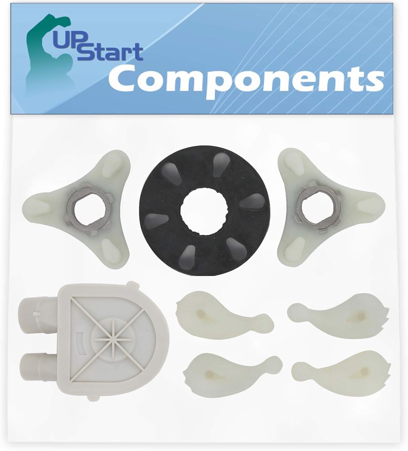 3363394 Washing Machine Pump & 285753A Washer Motor Coupler & 80040