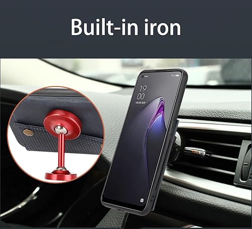 Miniatura 4 de Elubugod Funda para Realme 7 Pro, con ranura para tarjetas, funda para Oppo Realme 7 Pro RMX2170, color negro