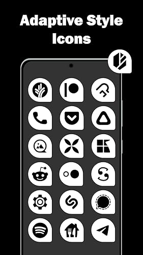Teardrop White - Icon Pack