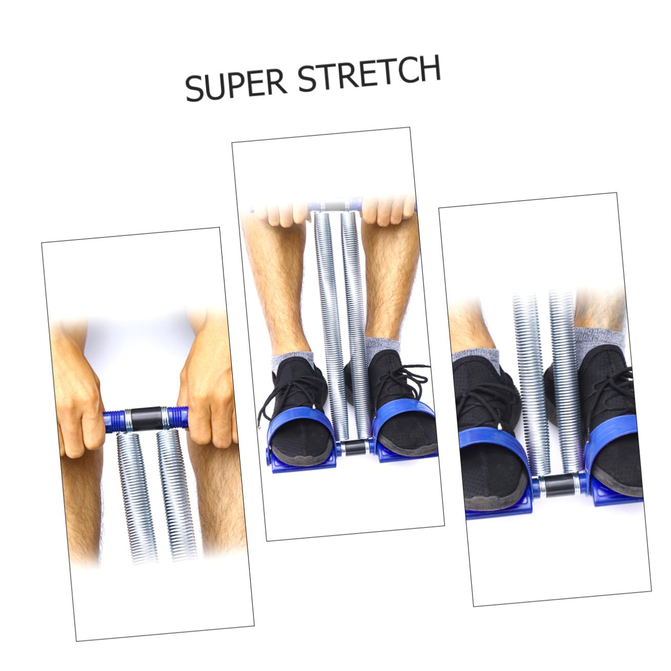 Abaodam pedale di trazione della gamba attrezzature per l'allenamento delle gambe palestra ginnico per le gambe tavola elastica idoneità alla pedalata attrezzature per il fitness Black