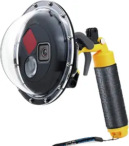 SOONSUN Dome Port for GoPro Hero 9-13 Black, Underwater Dome Lens with Waterproof Housing, Switchable Filters, Macro Filter, and Standard Mode