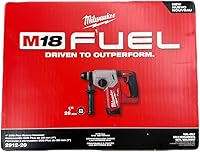 Milwaukee 2912-20 M18 Fuel 18V 1" SDS-Plus Brushless Cordless Rotary Hammer - Fastest Drilling speeds