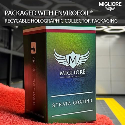 Miniatura 5 de Migliore Strata revestimiento revestimiento cerámico SiO2 PRO de alto brillo y sellador para coches  1-2 años de protección  Aplicar después del