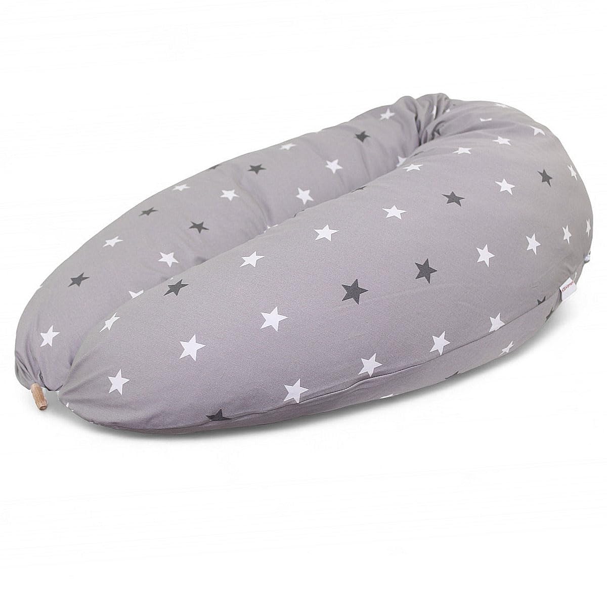 HOBEA-Germany Funda de Almohada de Lactancia para Cojines de Lactancia 190cm diseños (Muselina Topo) — view 22