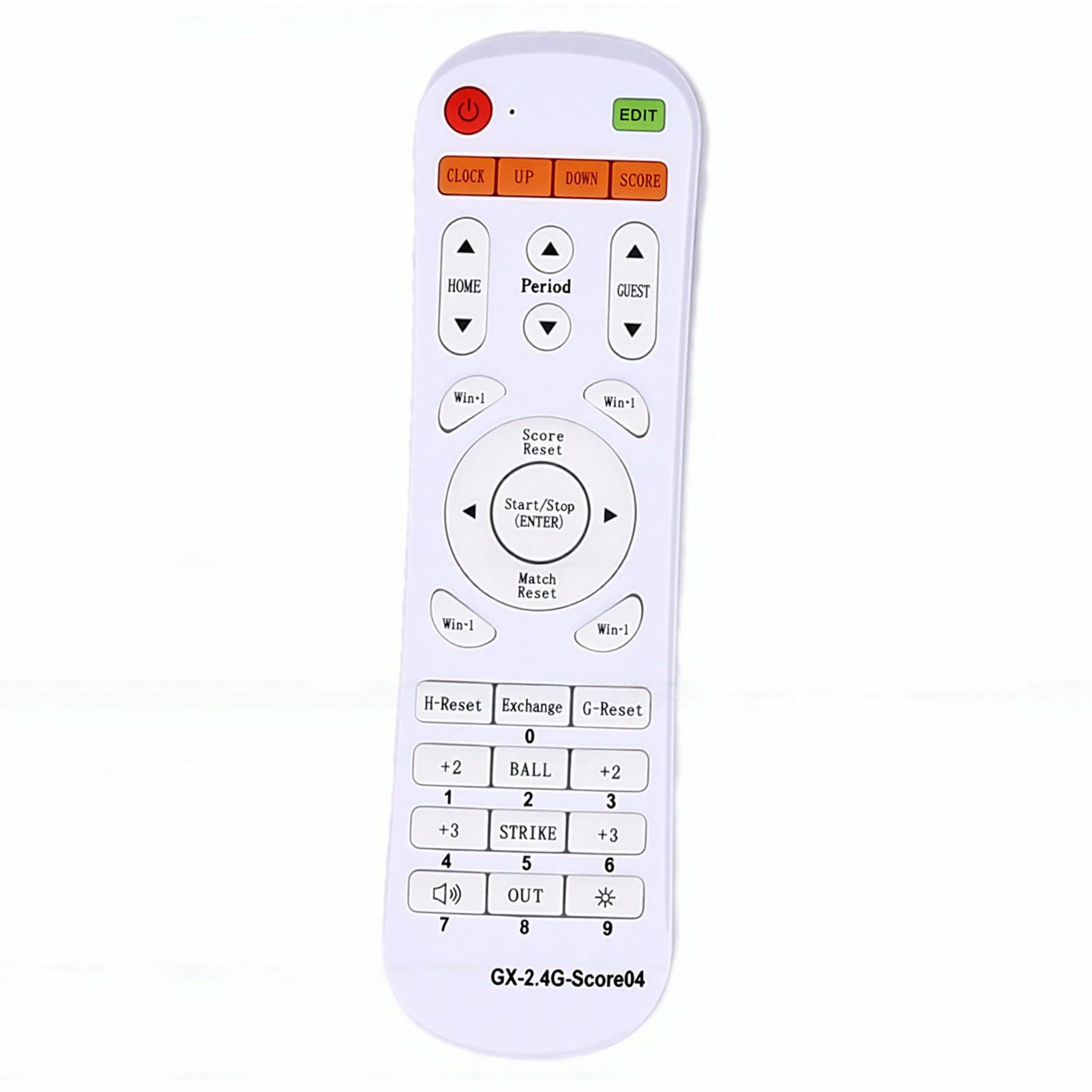 Tabellone Segnapunti Elettronico Tabellone Segnapunti Digitale LED con Telecomando Display a 14 Cifre Cicalino Timer per Basket Pallavolo Tennis Giochi di