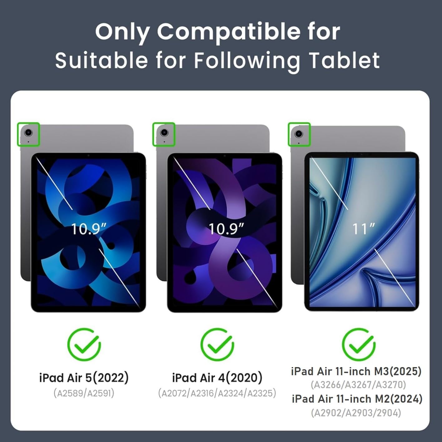 Amazon.com: ZtotopCases for iPad Air 11 Inch M3 2025 & M2