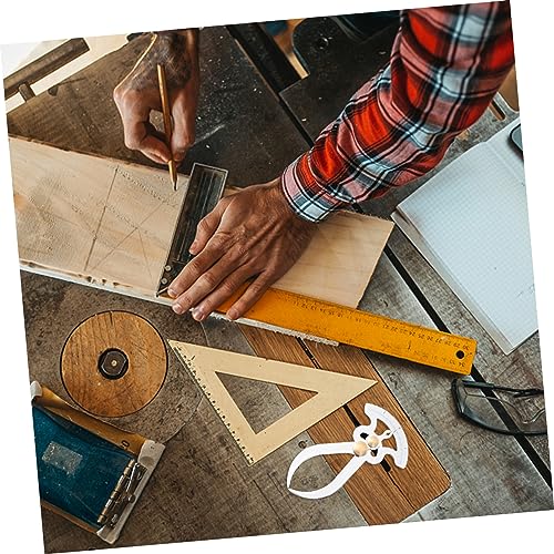 Calibrador de diámetro exterior y interior, herramienta de medición de espesores en acero inoxidable para carpintería y uso profesional, fácil de operar y diseñado ergonómicamente miniatura 4