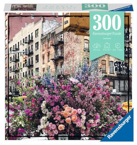Ravensburger Puzzle Moment 12964 Flowers in New York - 300 Teile Puzzle...