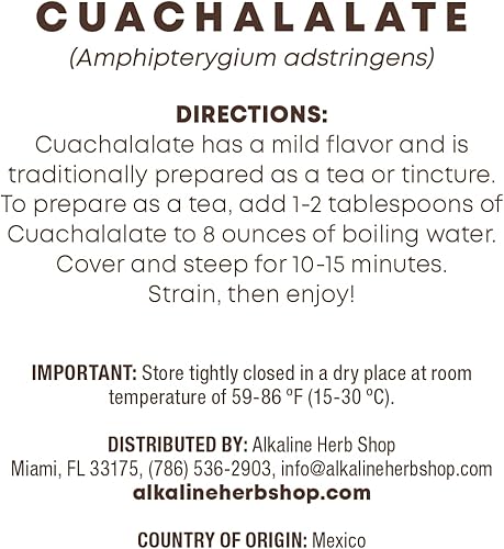 Alkaline Herb Shop Solo hierbas: cuachalalato