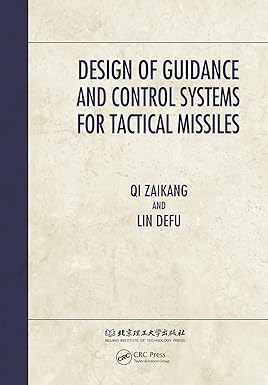 DESIGN OF GUIDANCE AND CONTROL SYSTEMS FOR TACTICAL MISSILES (HB 2020)