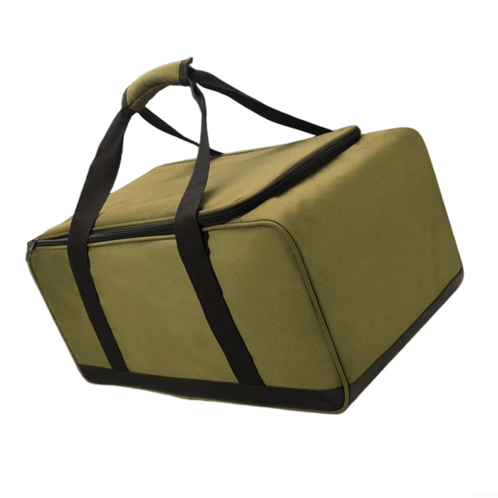 Bolsa de utensilios de cocina para camping, contenedor de almacenamiento de estufa de gran capacidad con separadores ajustables, resistente al agua, 600D Oxford para utensilios de cocina al