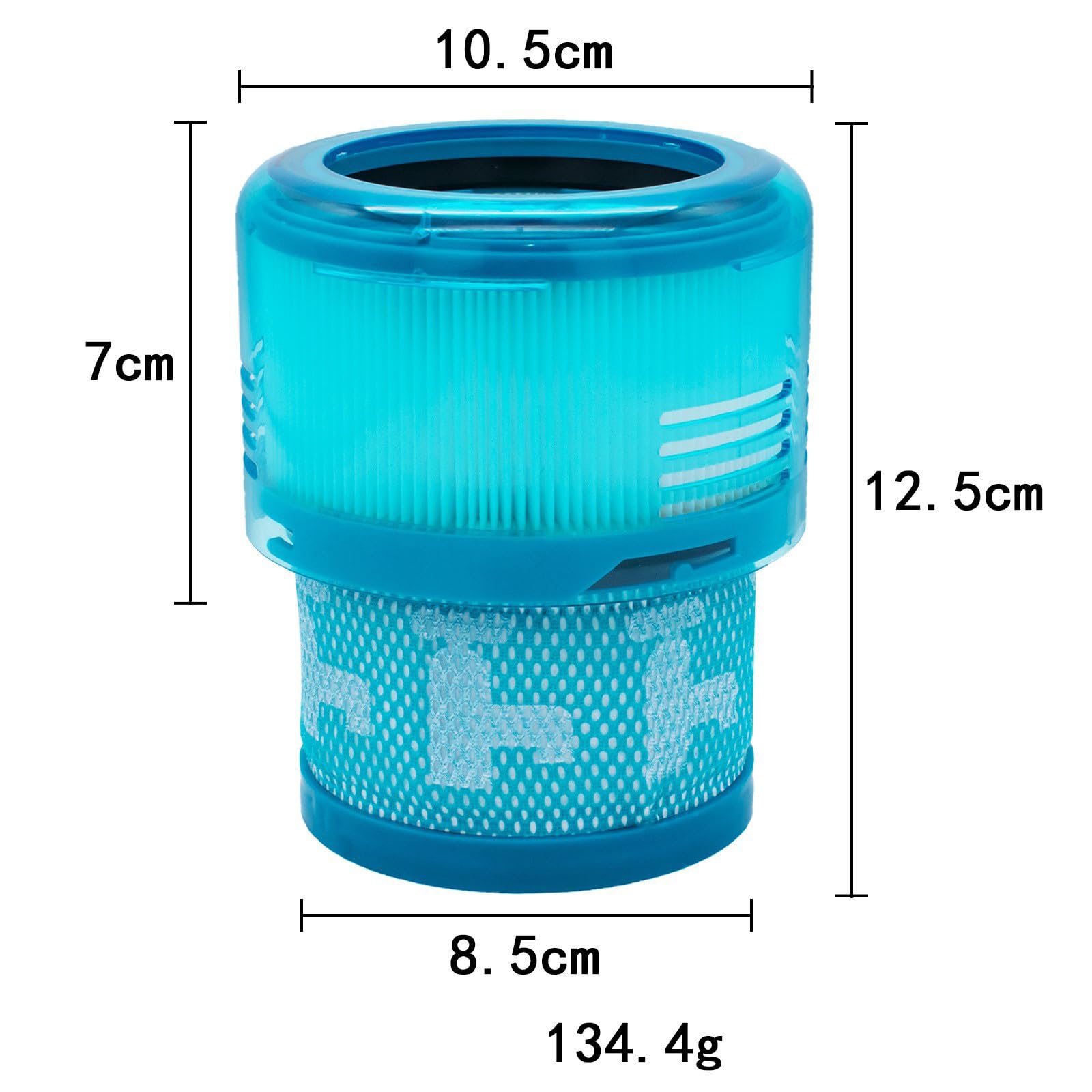 Post-filtre HEPA de rechange pour aspirateur Dyson G5 Detect Fluffy, filtre arrière lavable (1)